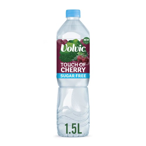Volvic Touch of Fruit Sugar Free Cherry Flavoured Water