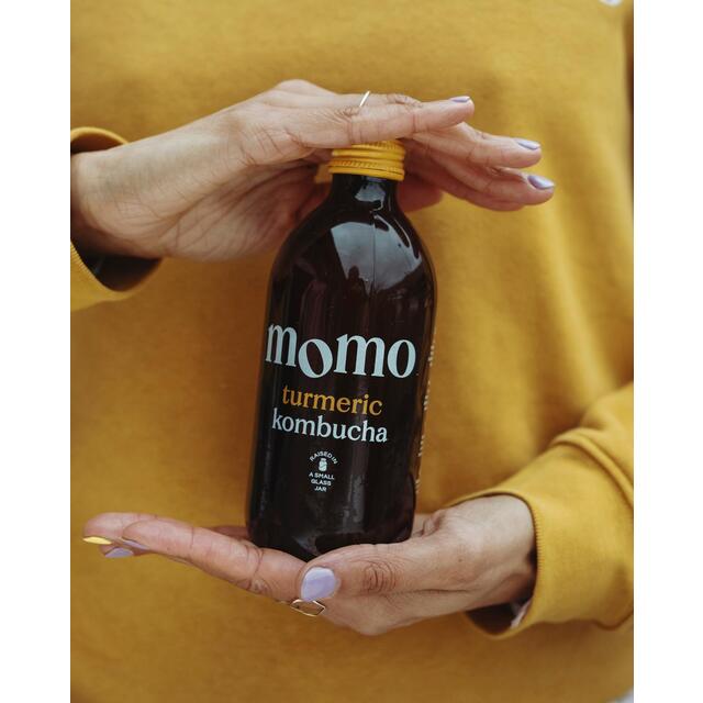 MOMO Kombucha Organic Turmeric thumbnail 2
