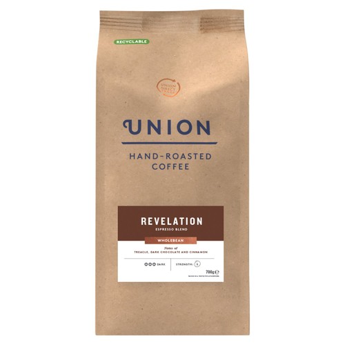 Union Revelation Blend Wholebean Coffee