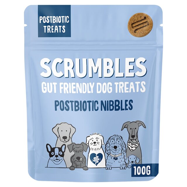 Scrumbles Dog Treats Postbiotic Nibbles