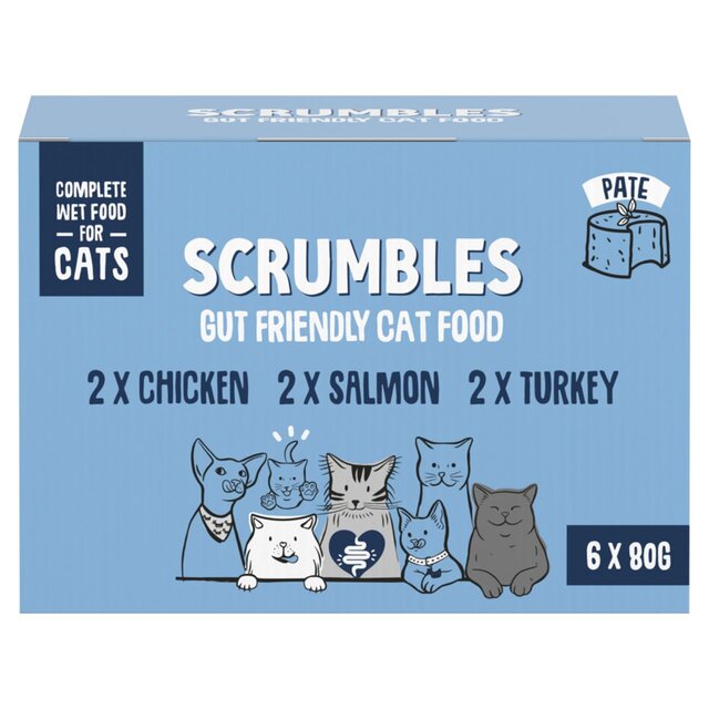 Scrumbles Wet Cat Pate Classic Variety Pack