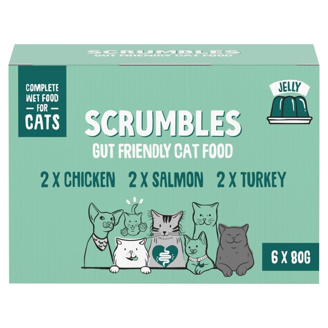 Scrumbles Wet Cat Jelly Classic Variety Pack