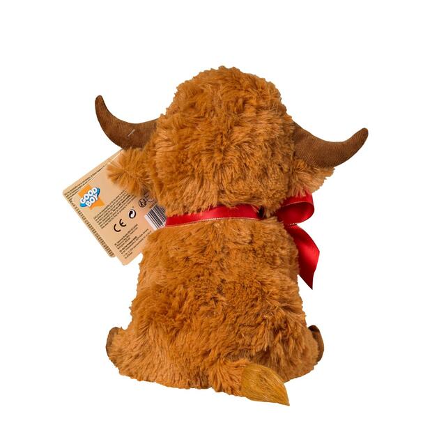 Good Boy Gifting Dog Toy Softy Highland Cow thumbnail 2