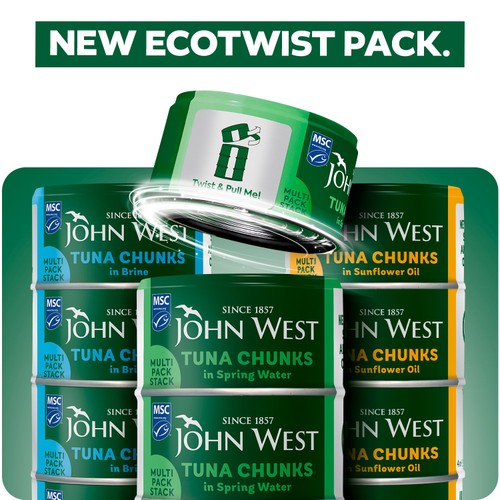 John West Tuna Chunks in Spring Water MSC thumbnail 6