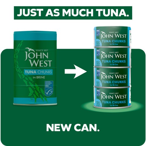 John West Tuna Chunks in Brine MSC thumbnail 3