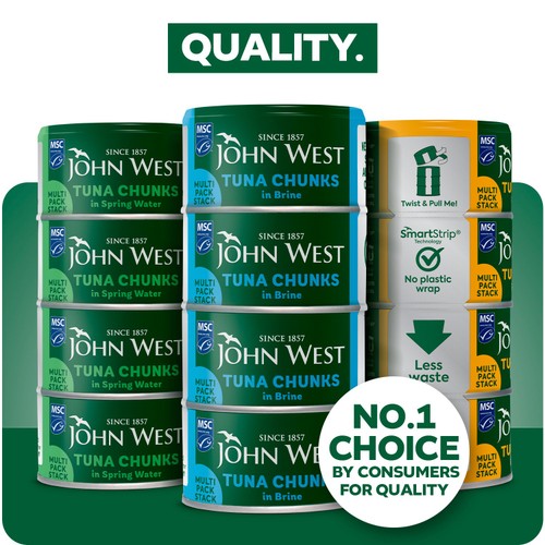 John West Tuna Chunks in Brine MSC thumbnail 4