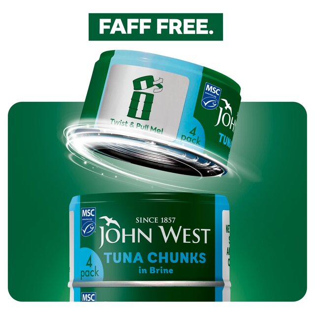 John West MSC Tuna Chunks in Brine thumbnail 6