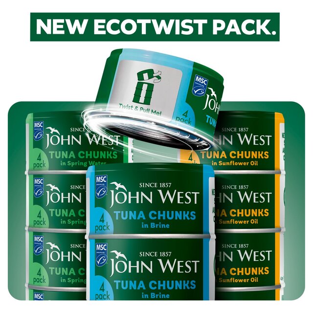 John West MSC Tuna Chunks in Brine thumbnail 7