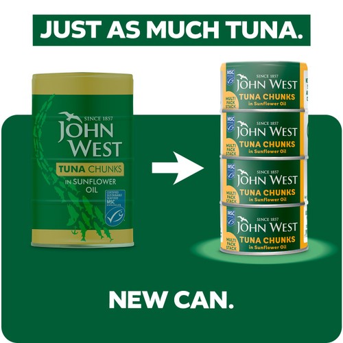 John West Tuna Chunks in Sunflower Oil MSC thumbnail 4