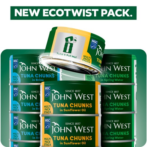 John West Tuna Chunks in Sunflower Oil MSC thumbnail 6