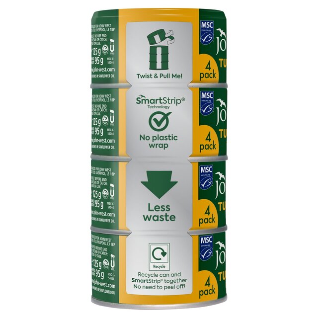 John West MSC Tuna Chunks in Sunflower Oil thumbnail 2