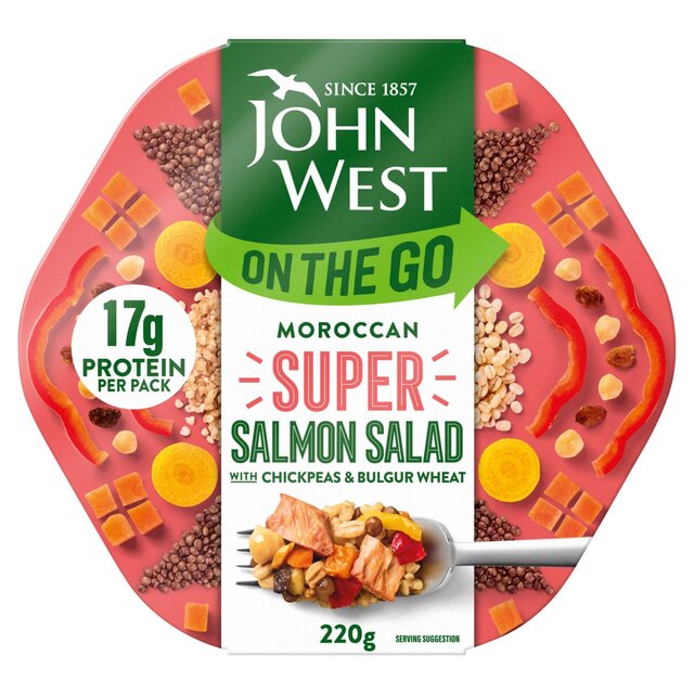 John West Salmon MSC SupSalad Moroccan