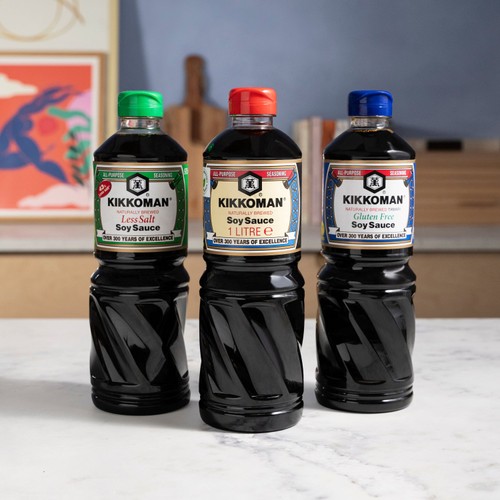 Kikkoman Less Salt Soy Sauce 43% Reduced Salt thumbnail 2
