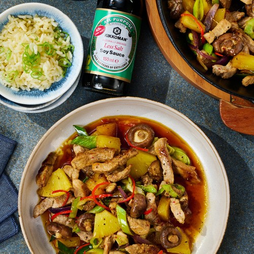 Kikkoman Less Salt Soy Sauce 43% Reduced Salt thumbnail 5