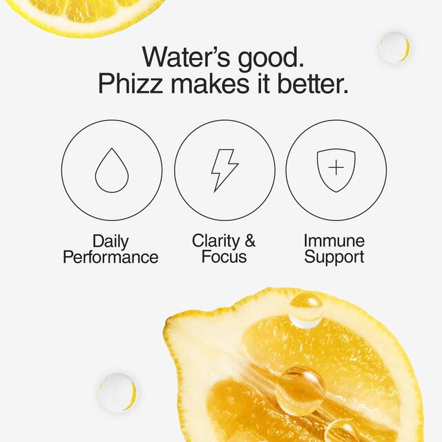 Phizz Lemon 3-in-1 Hydration, Electrolytes and Vitamins thumbnail 4