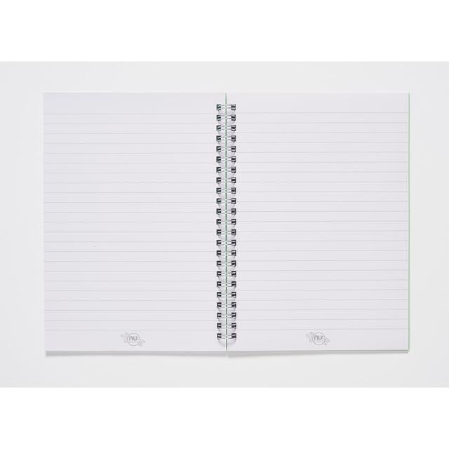 Nuco Nu Evolve Tropical A5 Wiro Notebook, Green, 160 pages thumbnail 3