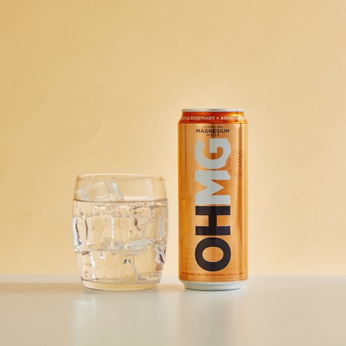 OHMG Peach sparkling magnesium water thumbnail 3