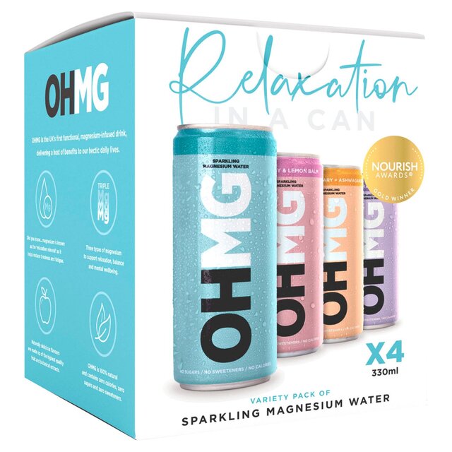 OHMG Variety sparkling magnesium water