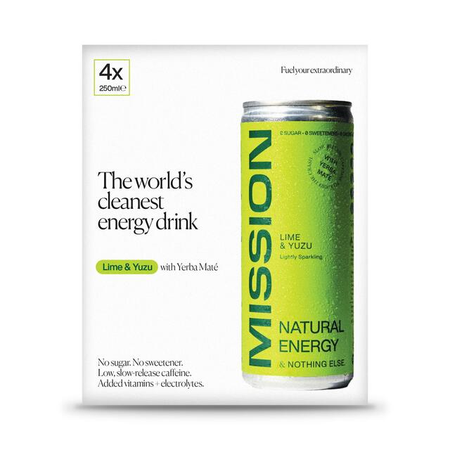 Mission Natural Energy Lime & Yuzu