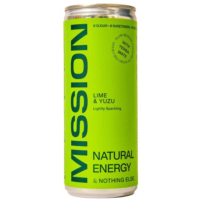 Mission Natural Energy Lime & Yuzu