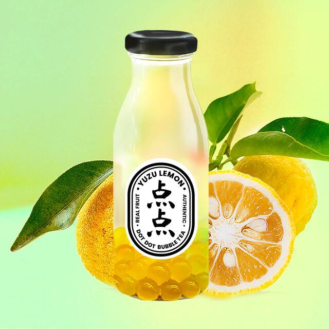 Dot Dot Yuzu Lemon Bubble Tea thumbnail 2