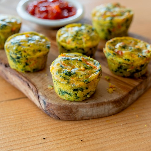 Higgidy Mature Cheddar & Spinach Muffins thumbnail 2