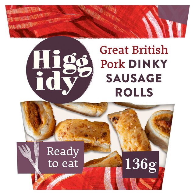 Higgidy Great British Pork Dinky Sausage Rolls