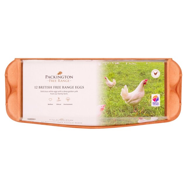 Packington Free Range White Free Range Eggs