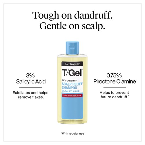 Neutrogena T/Gel Anti-Dandruff Scalp Relief Shampoo thumbnail 3