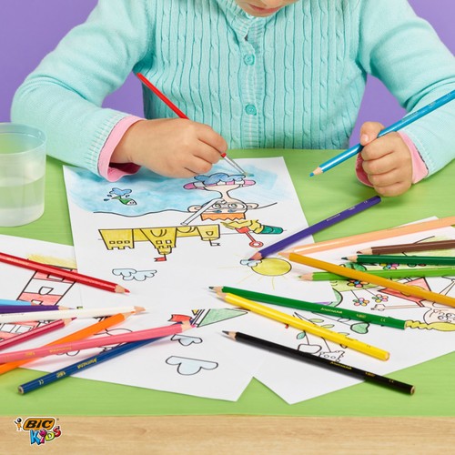 BIC Kids Watercolour Pencils Wallet of 12 thumbnail 5