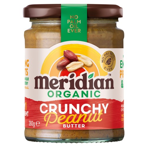 Meridian Organic Crunchy Peanut Butter 100%