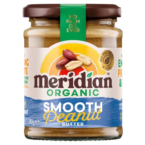 Meridian Organic Smooth Peanut Butter 100%