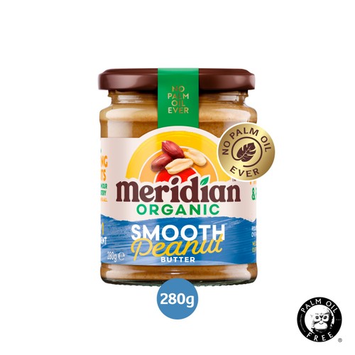 Meridian Organic Smooth Peanut Butter 100% thumbnail 2