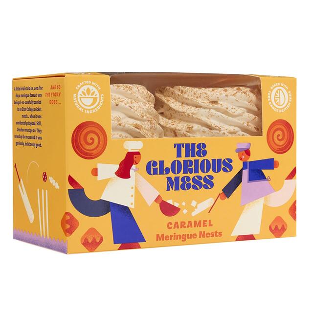 The Glorious Mess Caramel Meringue Nests thumbnail 3