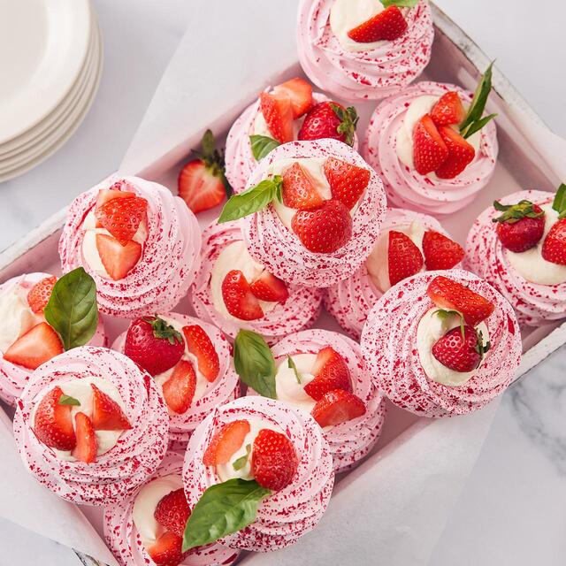 The Glorious Mess Strawberry Meringue Nests thumbnail 4