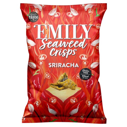 Emily Sriracha Seaweed Crisps thumbnail 2