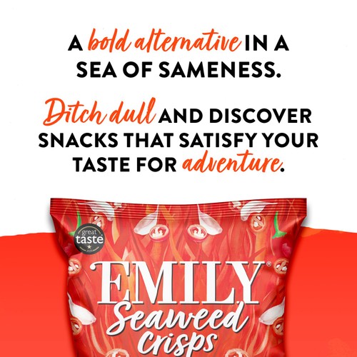 Emily Sriracha Seaweed Crisps thumbnail 3