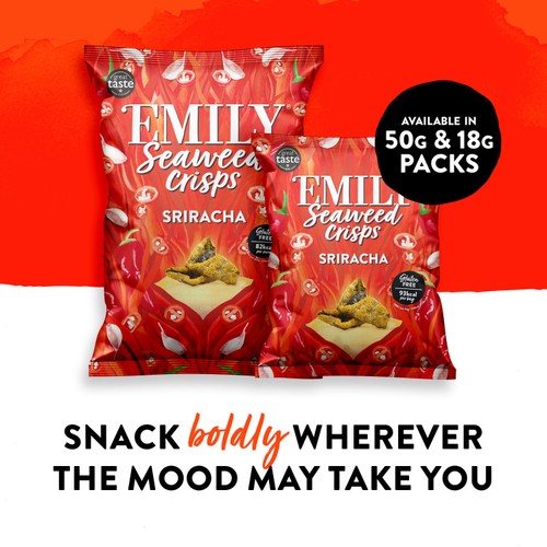 Emily Sriracha Seaweed Crisps thumbnail 4