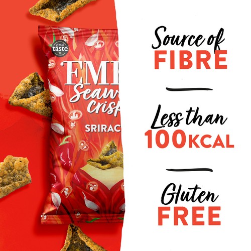 Emily Sriracha Seaweed Crisps thumbnail 6