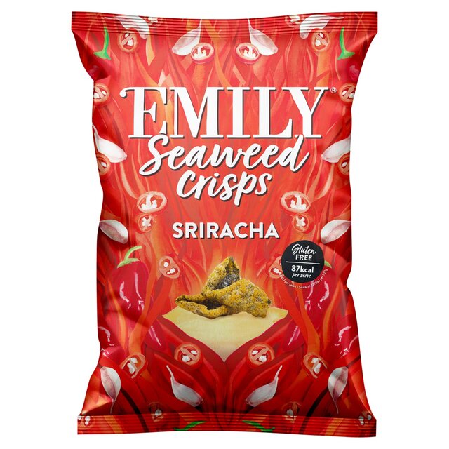 Emily Sriracha Seaweed Crisps 50g