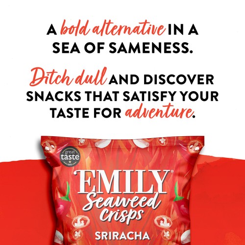 Emily Sriracha Seaweed Crisps thumbnail 3