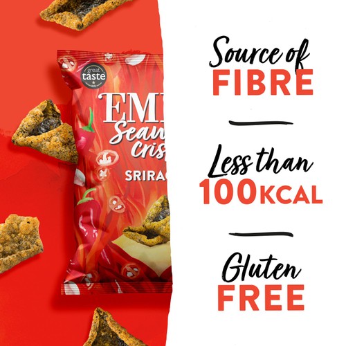 Emily Sriracha Seaweed Crisps thumbnail 5
