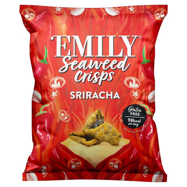 Emily Sriracha Seaweed Crisps 18g