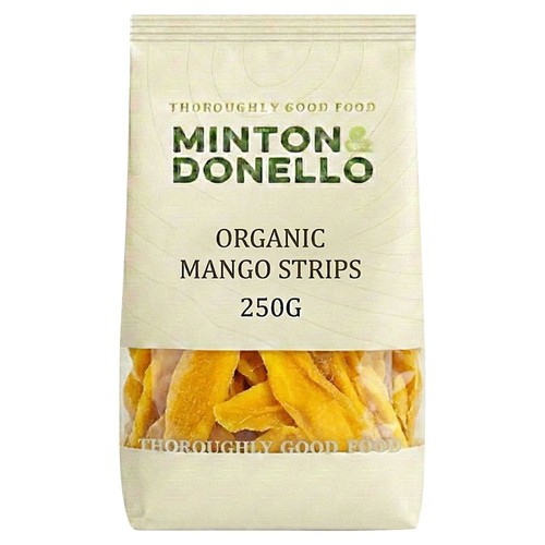 Minton & Donello Organic Mango Strips