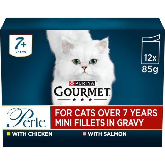 Gourmet Perle Senior Chicken in Gravy Wet Cat Food