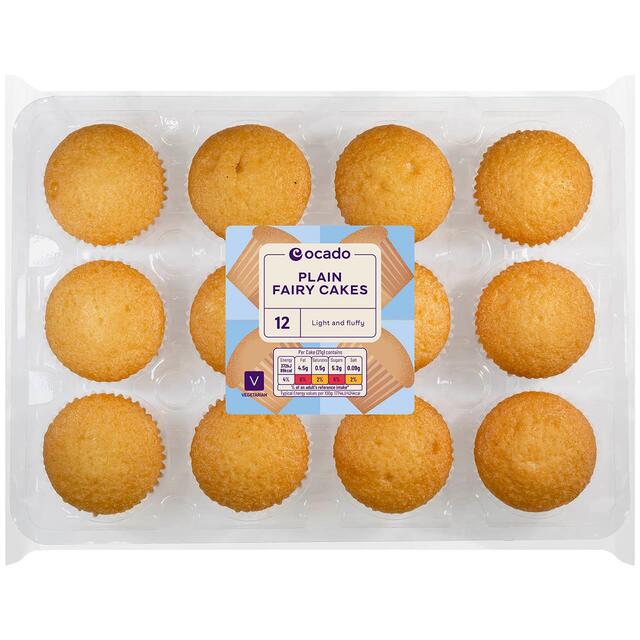 Ocado Plain Fairy Cakes thumbnail 2