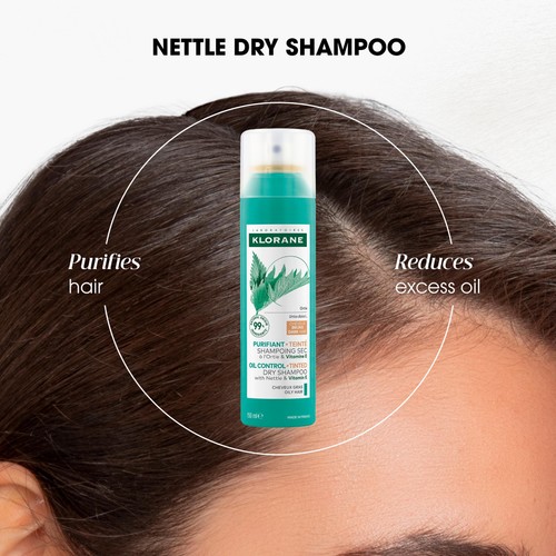 Klorane Oil Control Tinted Dry Shampoo thumbnail 2