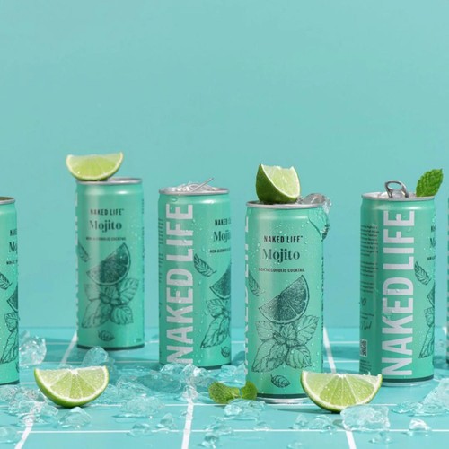 Naked Life Non-Alcoholic Cocktail Mojito Spritz thumbnail 4