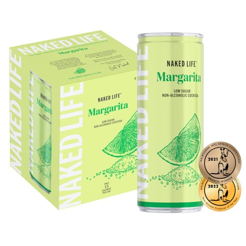 Naked Life Non-Alcoholic Cocktail Margarita