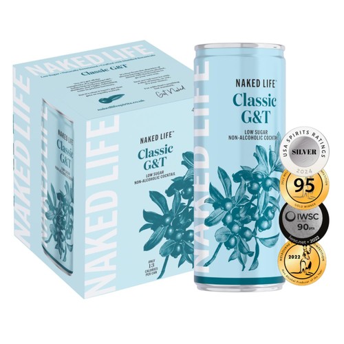 Naked Life Non-Alcoholic Cocktail Classic G&T
